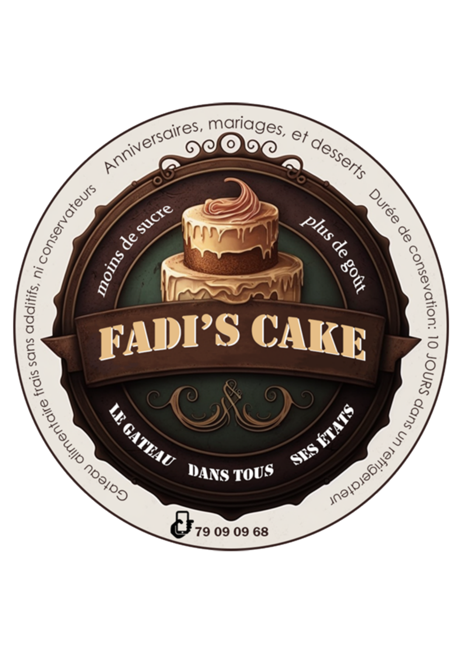 Emblème FADI'S CAKE